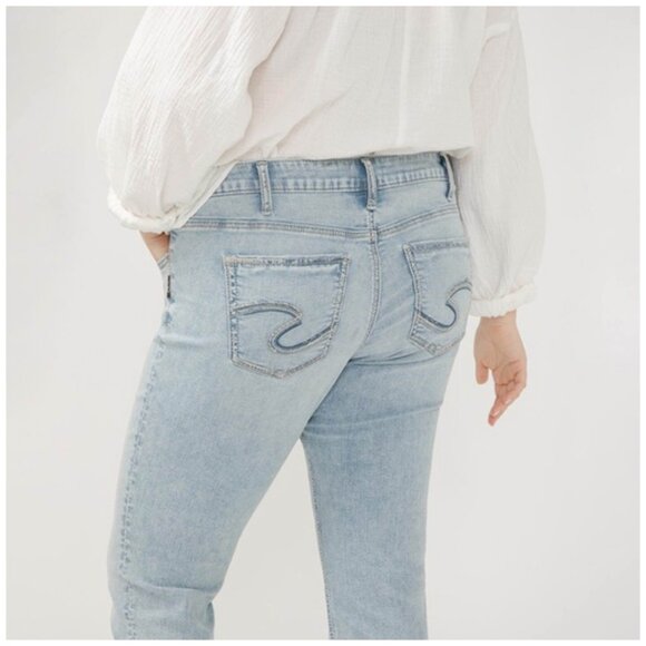 Silver Jeans • Girlfriend Skinny Mid Rise • Women’s 16 • 29" Inseam - Picture 3 of 8